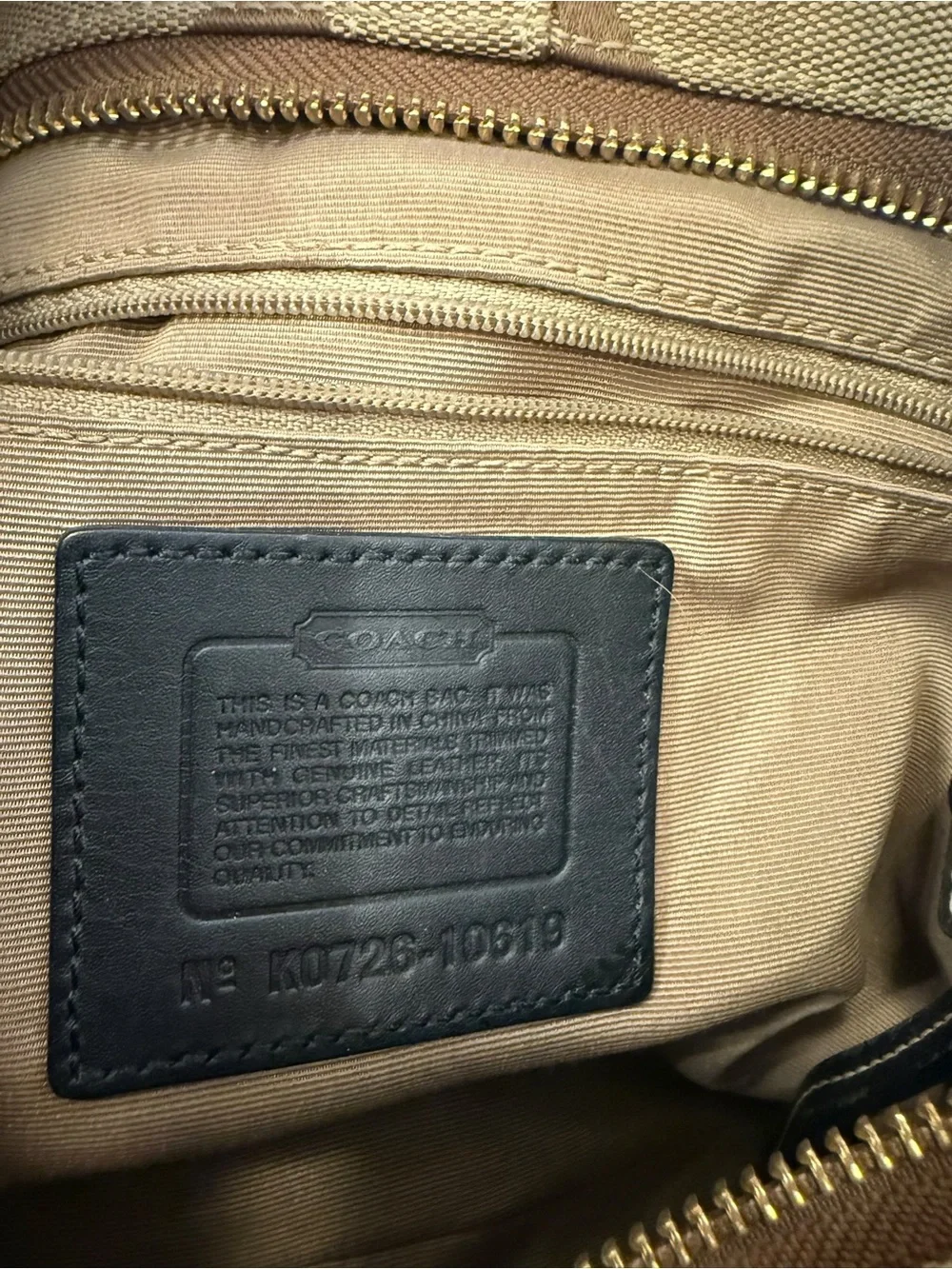 Coach Signature Carly Hobo Bag